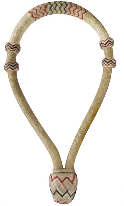 Showman Natural Braided Rawhide Core Bosal