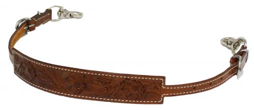 Showman Floral tooled wither strap