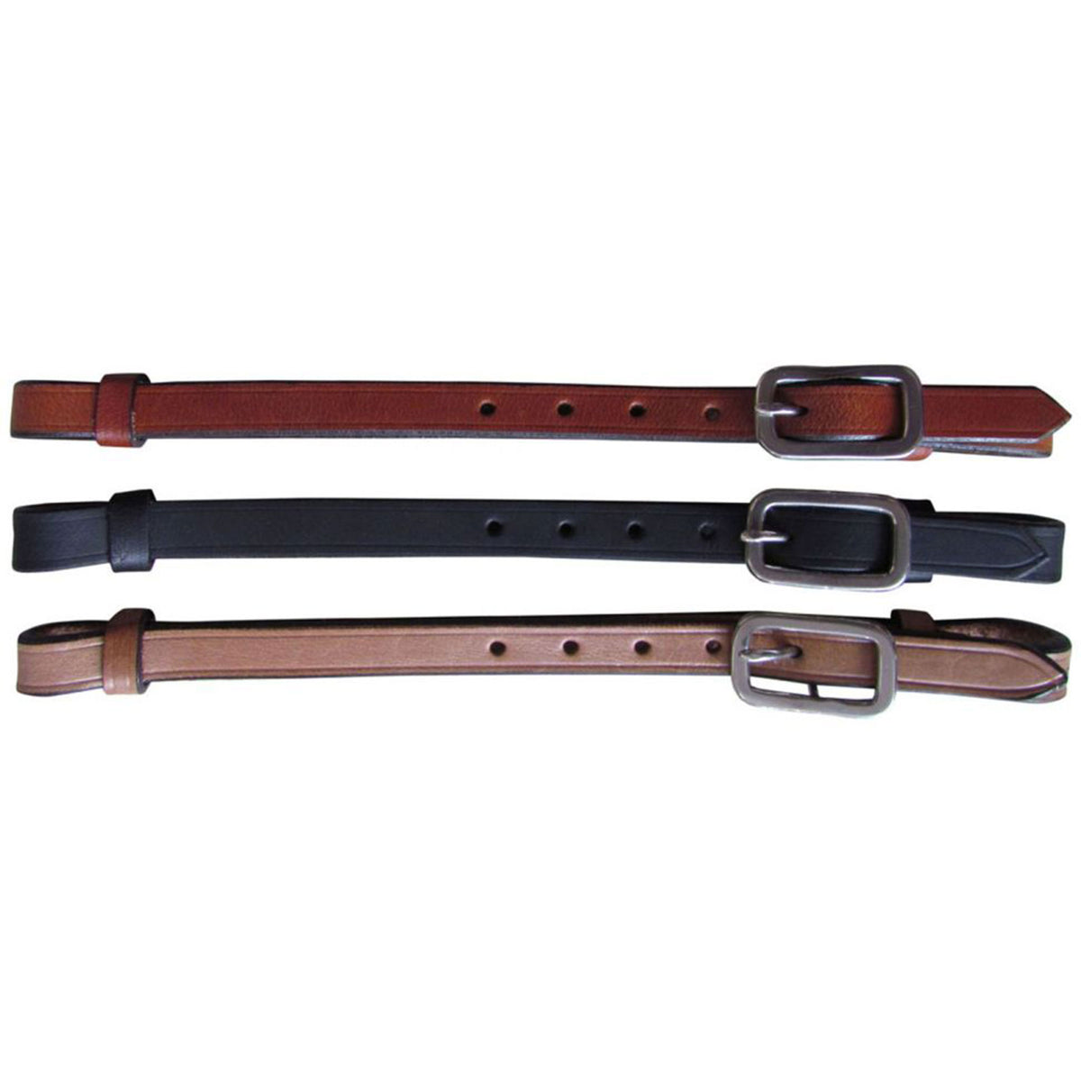 Showman Replacement 5/8" Leather Breastcollar Tugs