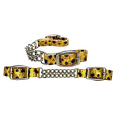 Showman Sunflower Fully adjustable double end chain nylon curb chain