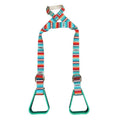Showman Heavy Duty Nylon Adjustable Buddy Stirrups with Southwest Print