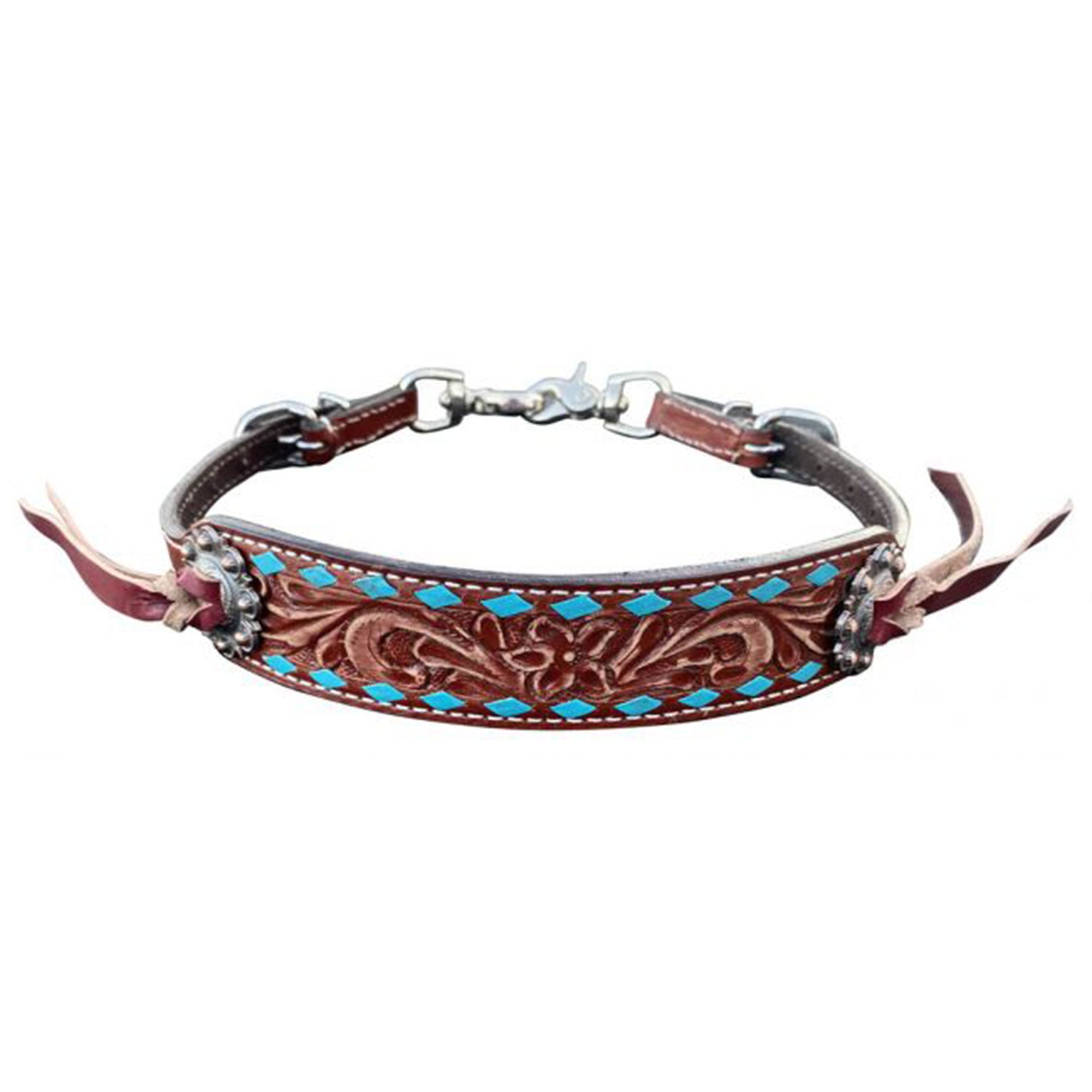 Showman Buckstitch Blossom Wither Strap