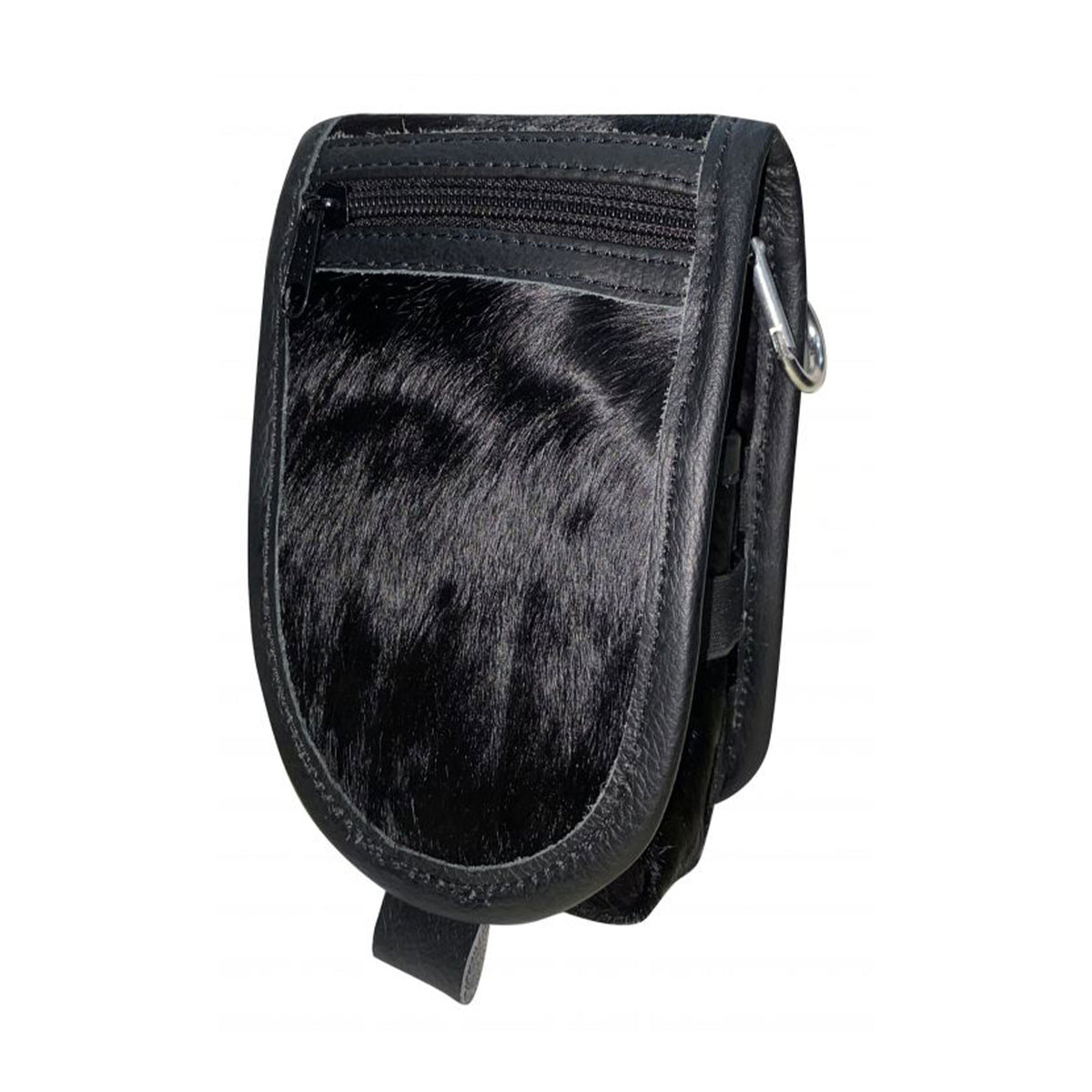 Showman Hair on Cowhide Cell Phone/Accessory Case - Black