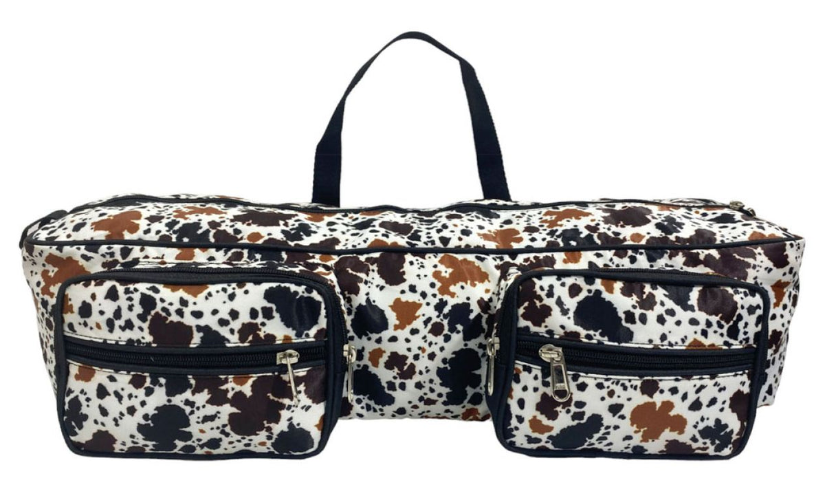 Showman Cow Print Trail Gear Cantle Bag