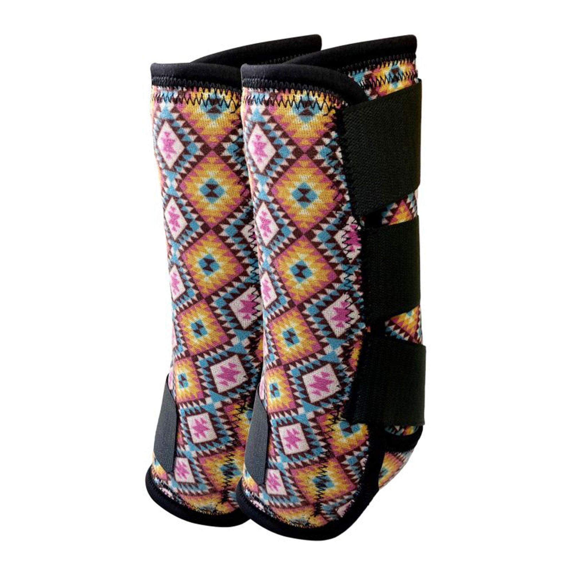 Showman Daybreak Aztec Elite Equine Sport Medicine Boot *Sold in Pairs*
