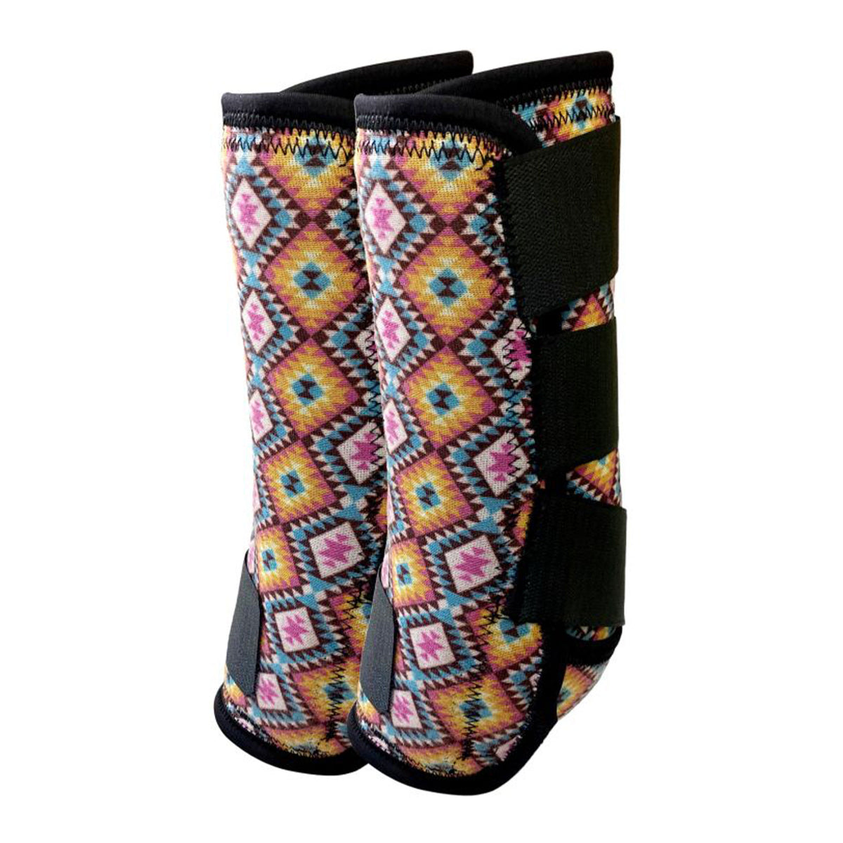 Showman Daybreak Aztec Elite Equine Sport Medicine Boot *Sold in Pairs*