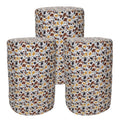 Showman Cow Print Barrel Covers - Set of 3
