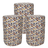 Showman Cow Print Barrel Covers - Set of 3