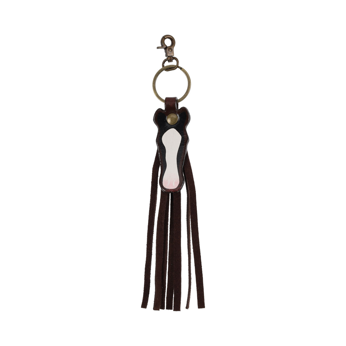 Showman Horse Head Key Chain - Black