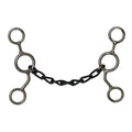 Showman stainless steel JR Cow-horse bit with 5" cheeks