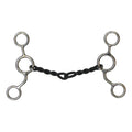 Showman stainless steel JR Cow-horse bit with 5" shanks