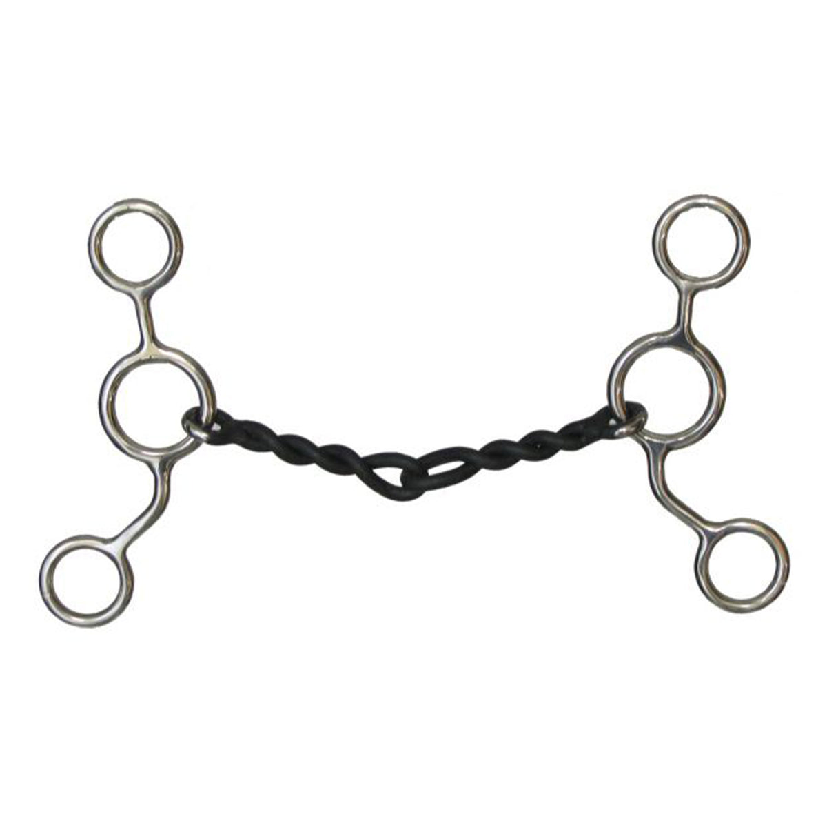 Showman stainless steel JR Cow-horse bit with 5" shanks