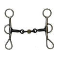 Showman stainless steel Colt snaffle bit with 6" cheeks