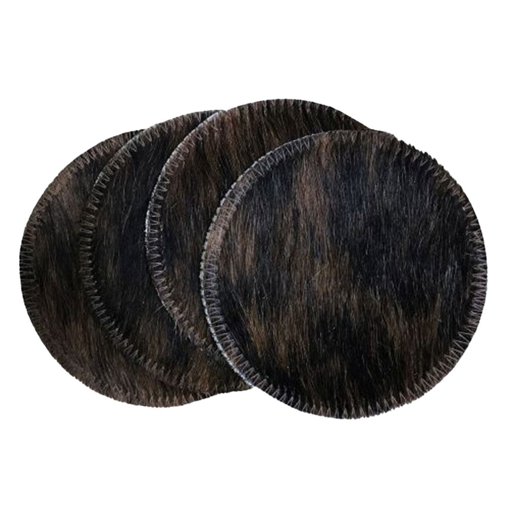 Brindle Cowhide Coasters - Sold Individually