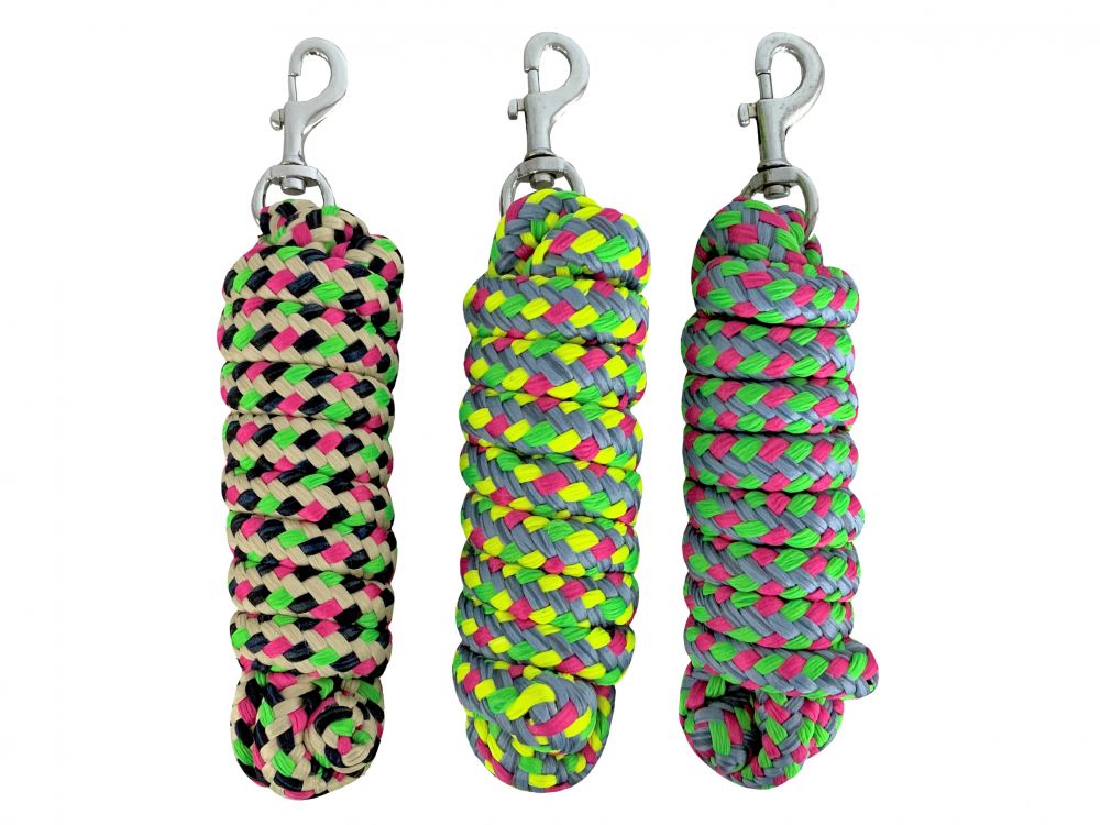 8' Cotton Pro Bread Lead with Bolt Snap