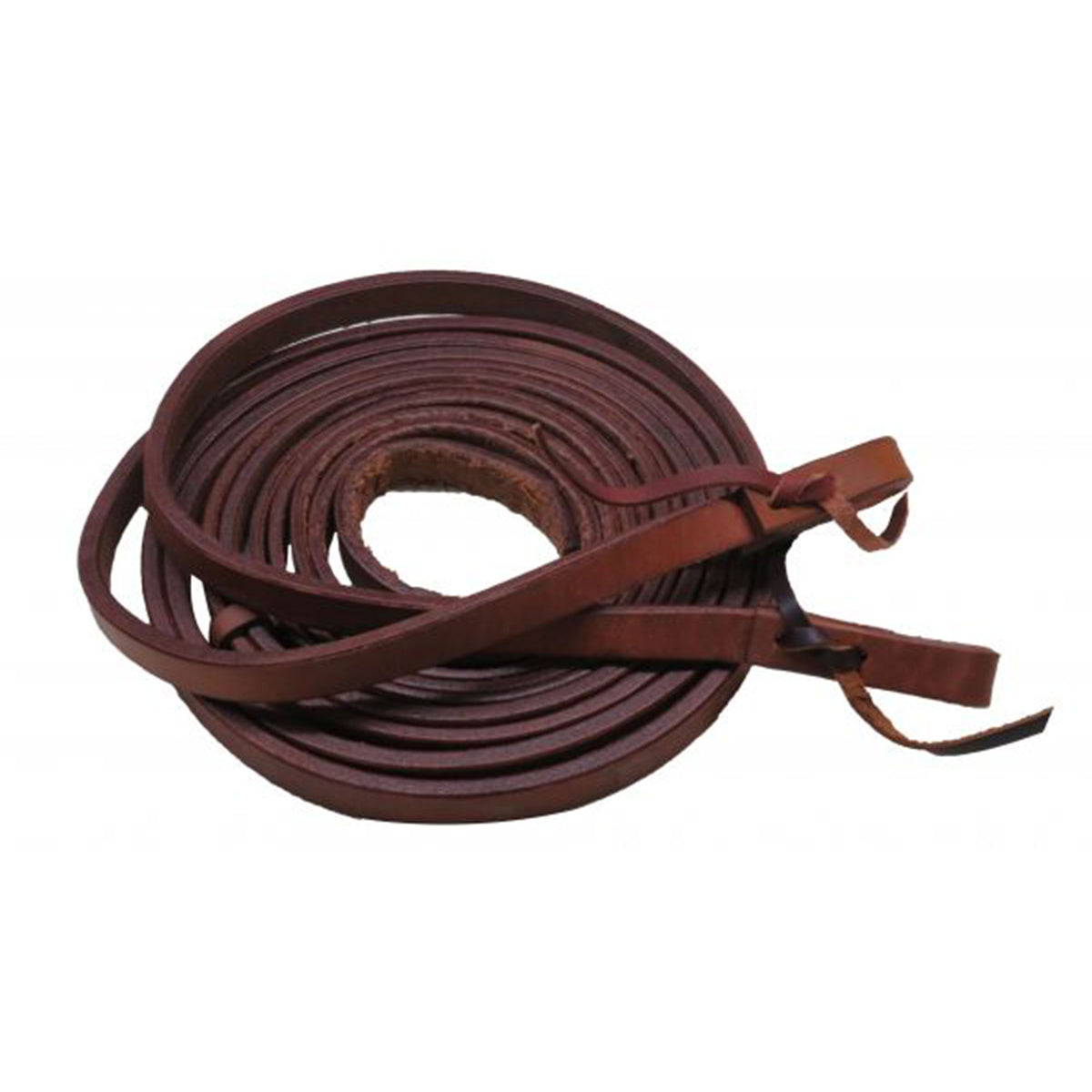 Showman 5/8" x 8ft Argentina cow leather split reins