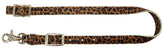 Showman Premium Nylon wither strap with Cheetah Print