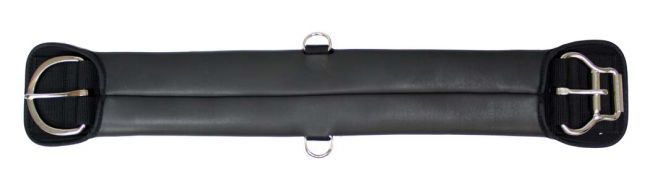 Showman neoprene girth with double roller buckle