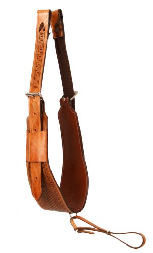 Showman heavy duty 5" leather backrigging