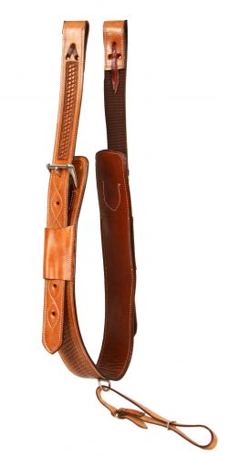 Showman heavy duty 3" leather backrigging