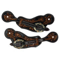 Showman Lonestar Floral Mens Spur Strap