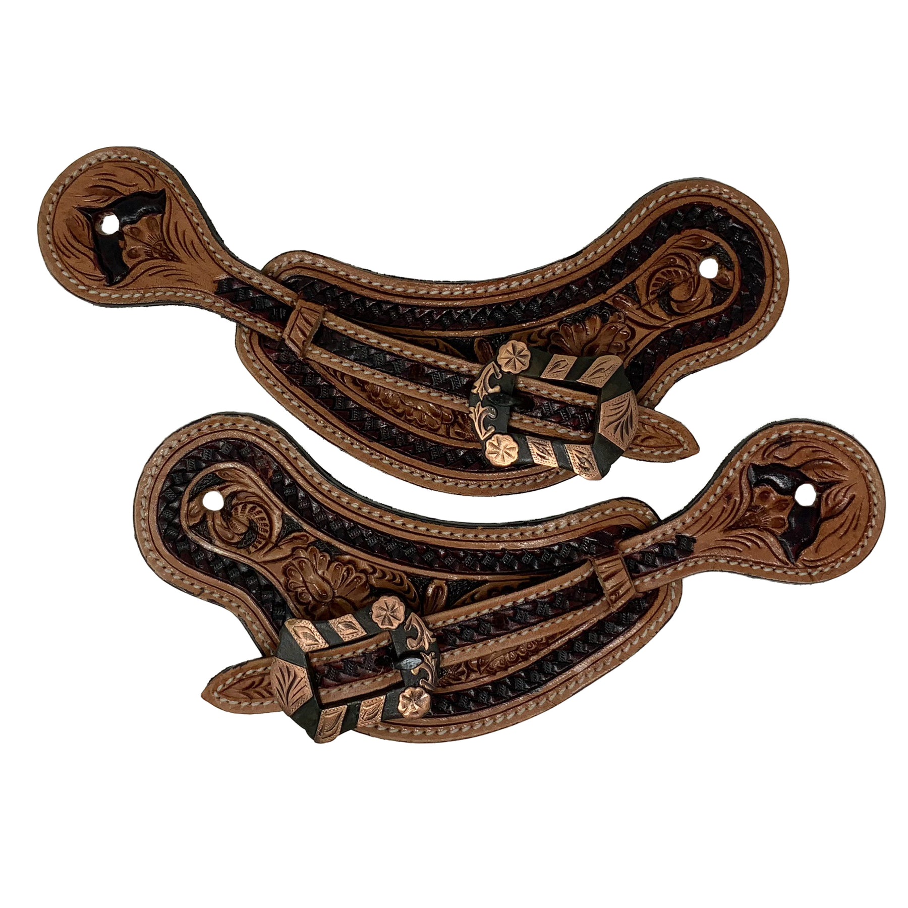 Showman Classic Cowboy Mens Spur Strap