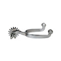 Showman Men's Nickel Plated Jingle Bob Spurs