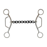 Showman stainless steel sliding gag bit with 6