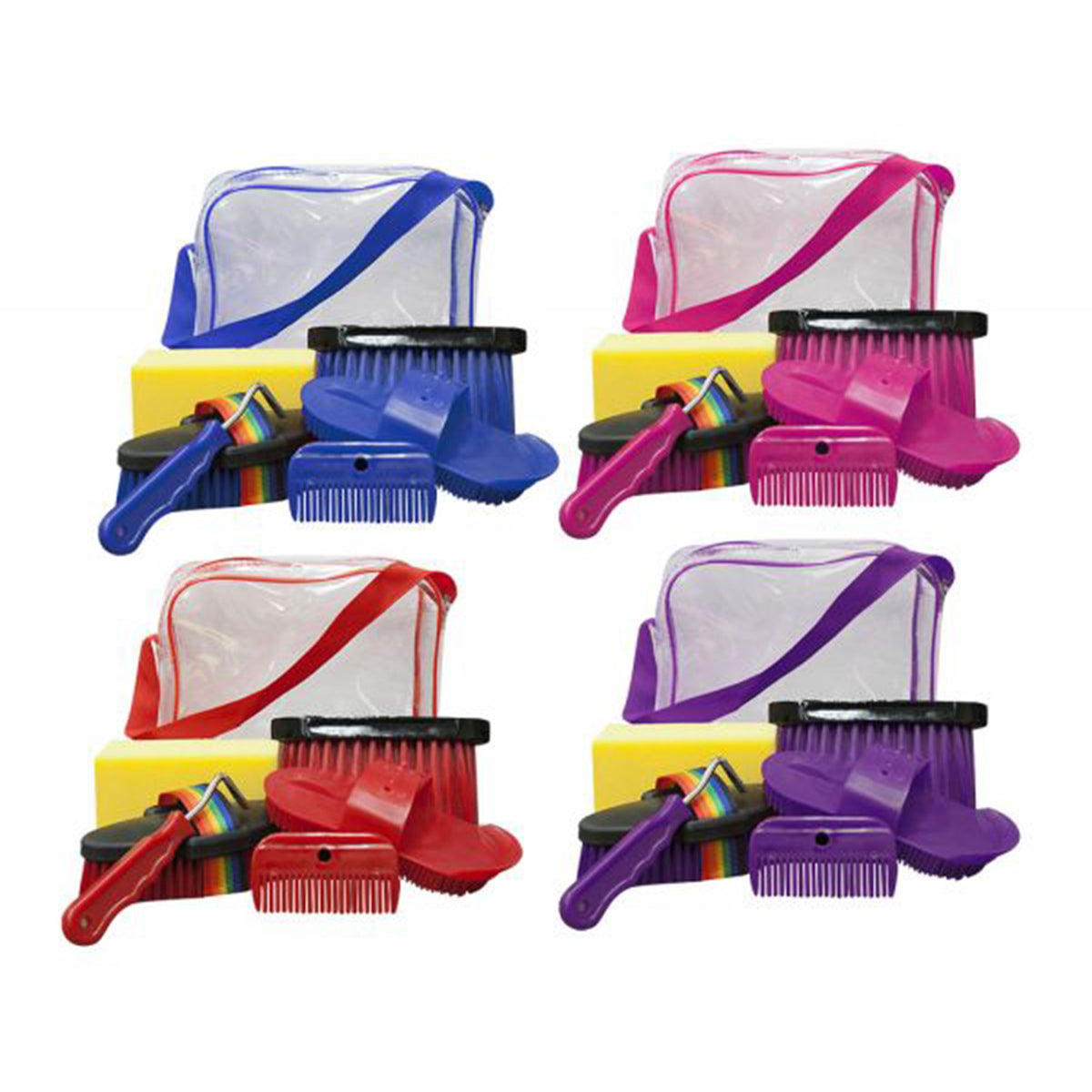 Showman 6-Piece Grooming Kit