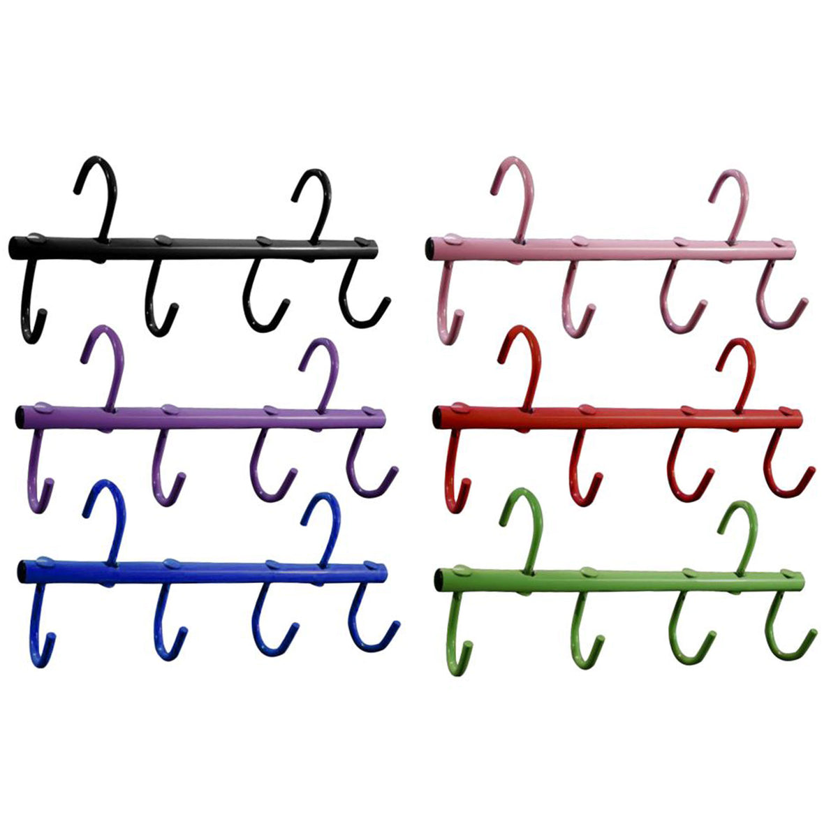 6 Hook Swivel Tack Bar