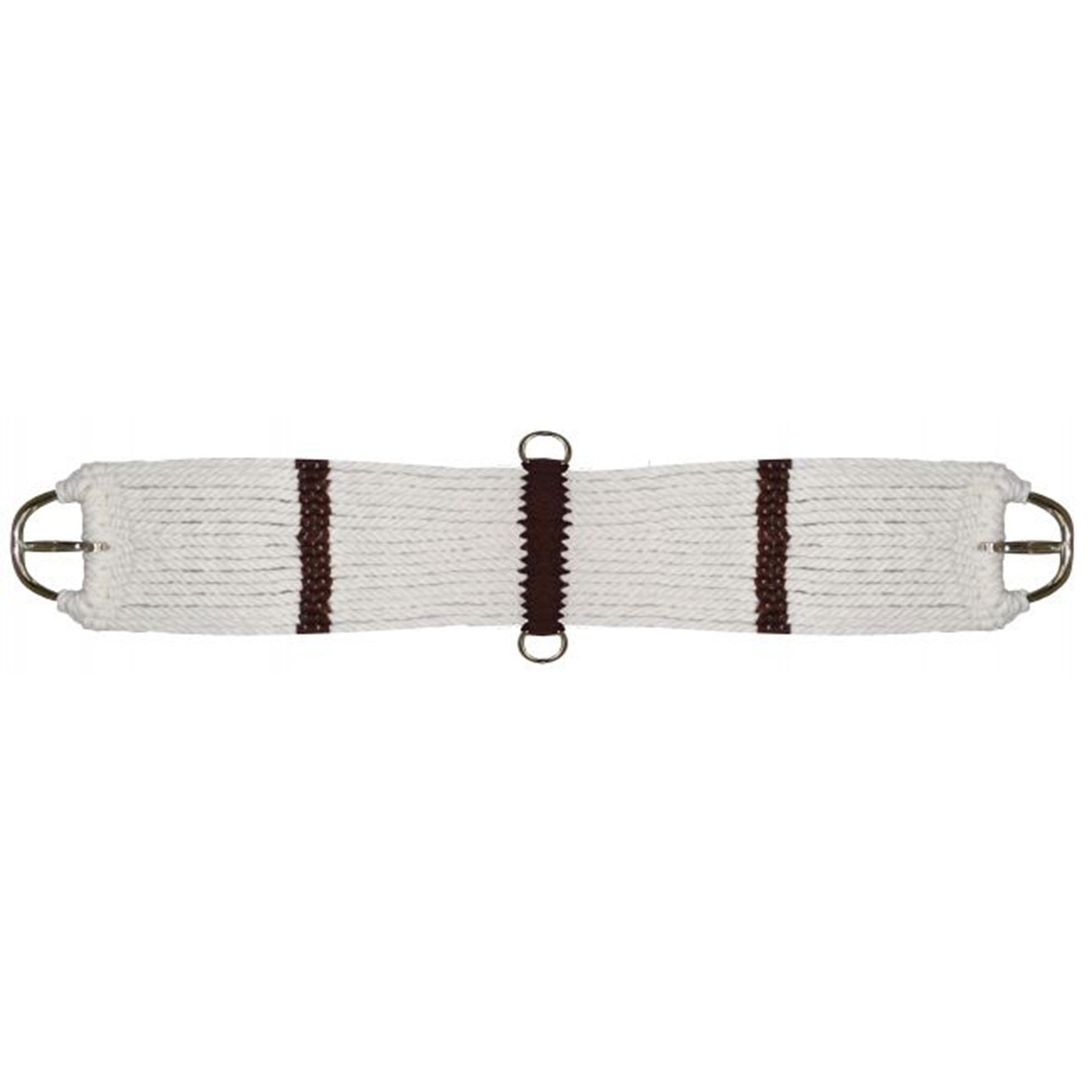 Showman Brown and Cream String Girth