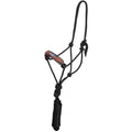 Showman Metallic Plume Cowboy Knot Halter with Lead