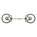 Showman Brown Steel D-Ring Bit with Texas Star