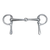 Showman mini/pony chrome plated half cheek snaffle driving bit