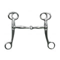 Showman chrome plated tom thumb bit with 6