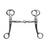 Showman chrome plated tom thumb bit with 6