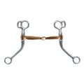 Showman chrome plated tom thumb bit with 7