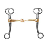 Showman chrome plated tom thumb bit with 6