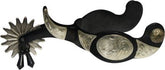 Showman black steel spur with 1