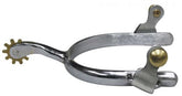 Showman Ladies Size Chrome Plated Spur