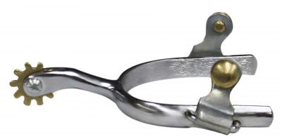 Showman Youth Size Chrome Plated Spur