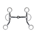 Showman Stainless Steel Swivel Snaffle Bit with 5" Sweet Iron Mouth