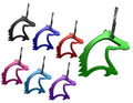1-1/3" Aluminum horse head key chain and bottle opener