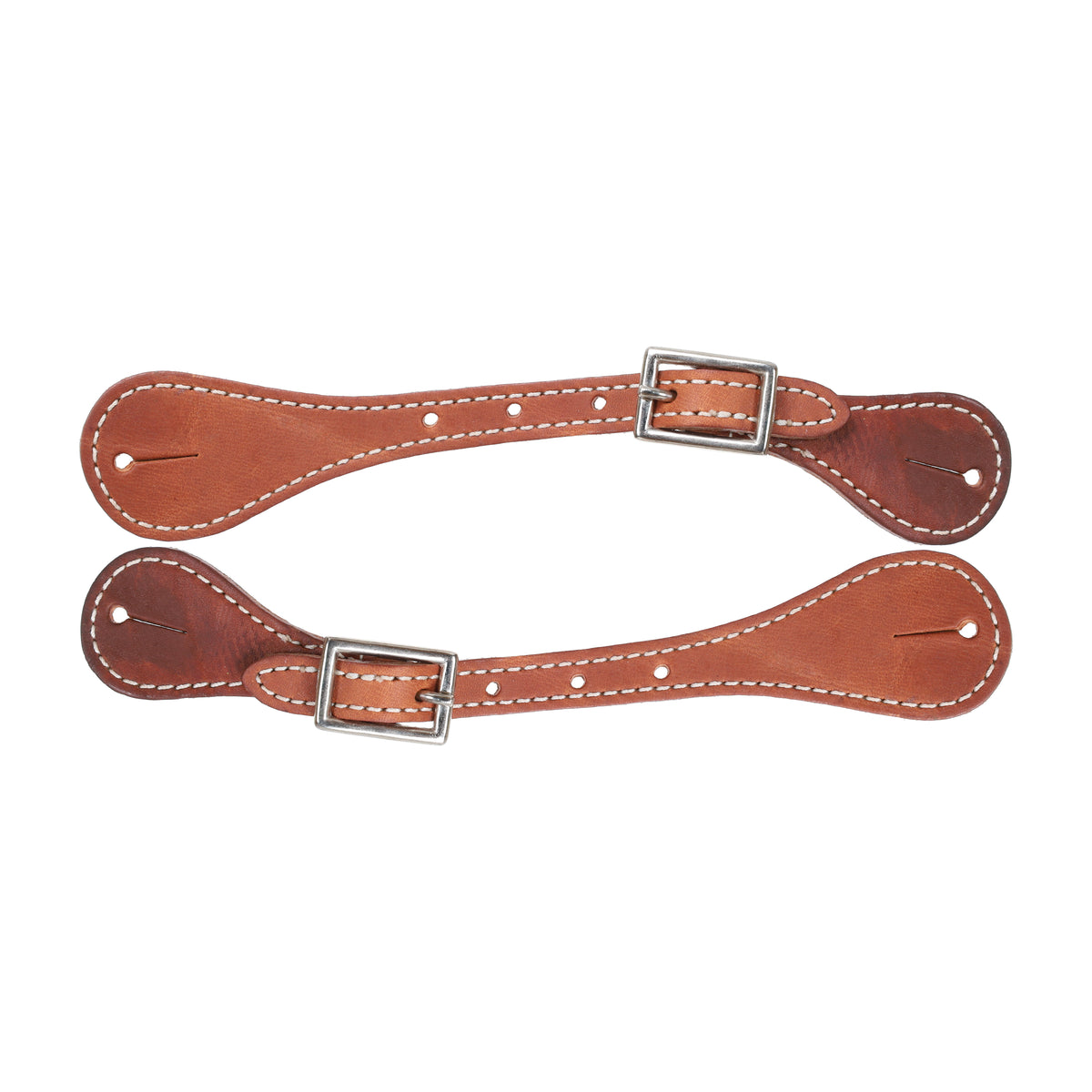 Youth Oiled Harness Leather Spur Strap