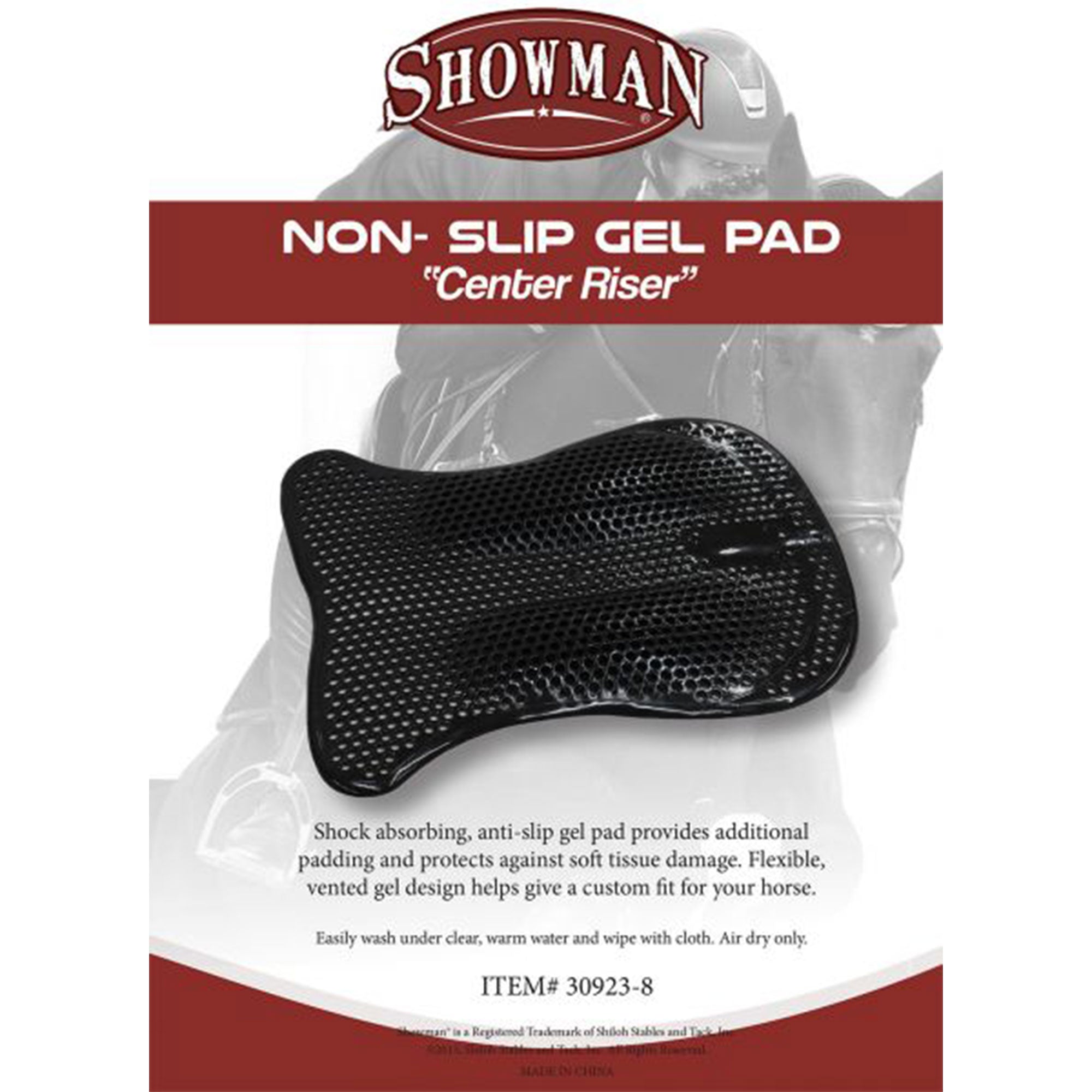 Showman Center Riser Non-Slip Gel Pad