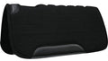 Showman 31" x 31" Black Felt pad with cut out over wither and vented back