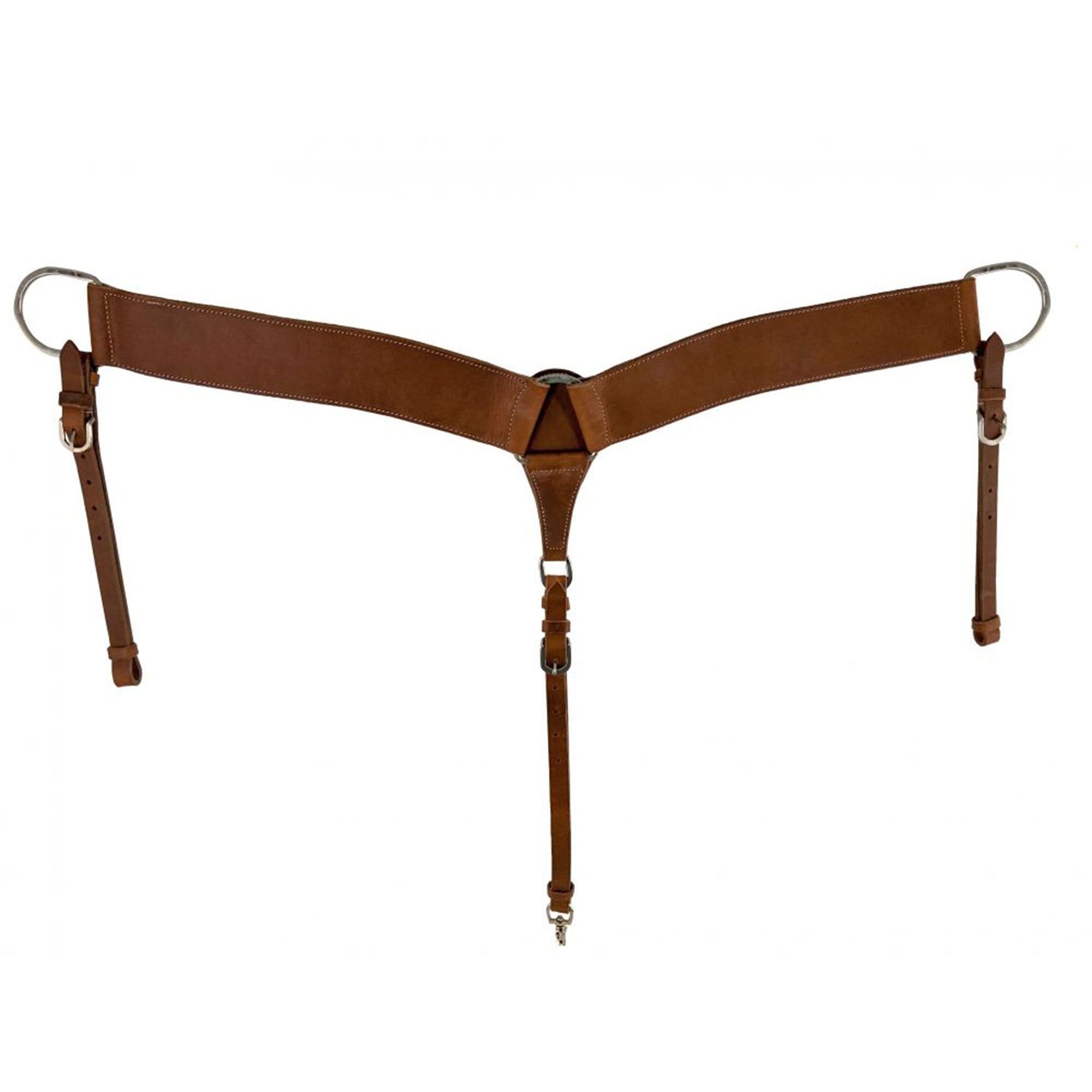 Showman Argentina Cow Leather Breastcollar