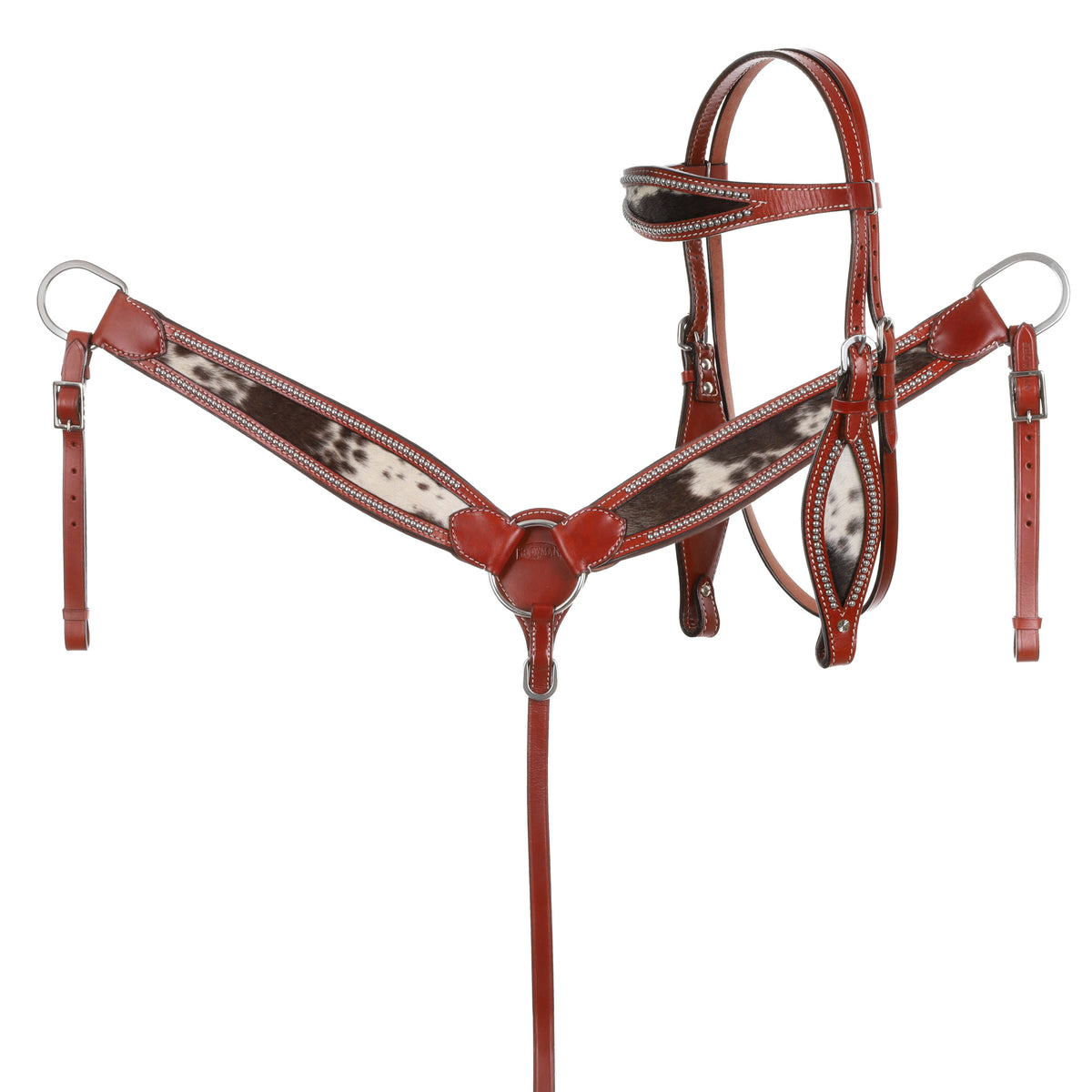 Showman Homestead Browband Headstall and Breastcollar Set