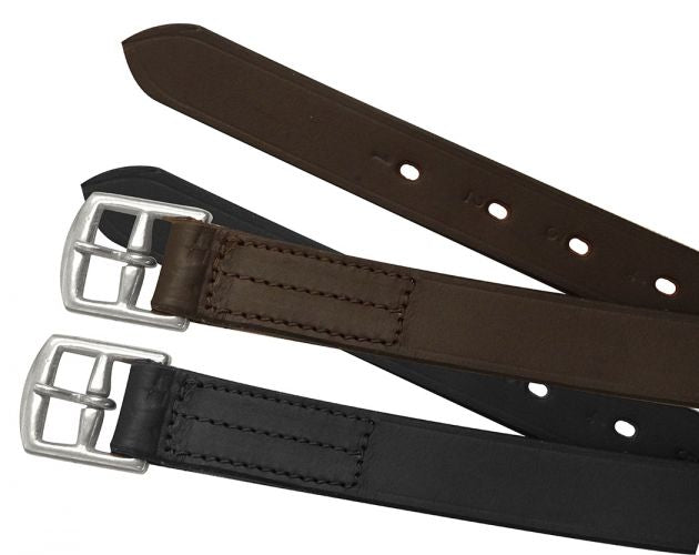 Economy Pre Punched Numbered English stirrup leathers