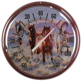 Country Side Open Range Metal Thermometer